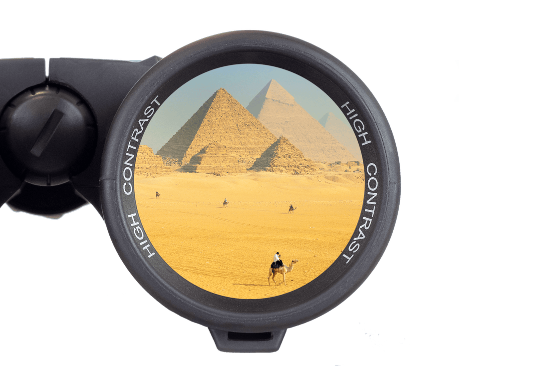 Les différents traitements des verres optiques d'une paire de jumelles