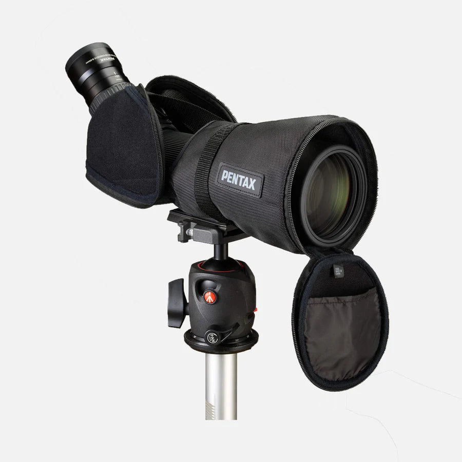 Luneta de observação Pentax PF-85EDA com estojo + ocular zoom XL 8-24mm 