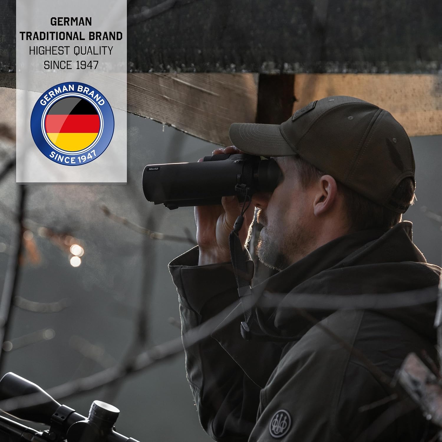 Steiner eRanger LRF 10x42 binoculars with integrated rangefinder 