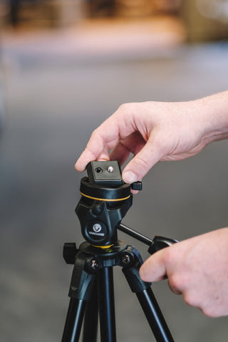 Trépied aluminium vesta 203ap avec rotule ph-23