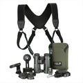 VEO HD IV 10X42 Binoculars + Veo Optic Guard Harness + Vanguard Digiscoping Kit Pack 