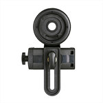 Universal digiscoping adapter for smartphone/optics with Bluetooth remote control 