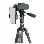 Universal digiscoping adapter for smartphone/optics with Bluetooth remote control 