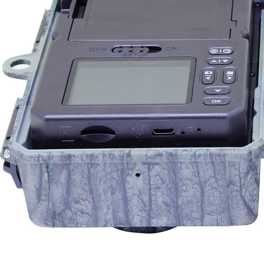 EZ-SOLAR WIFI 4K Camouflage Trail Camera 