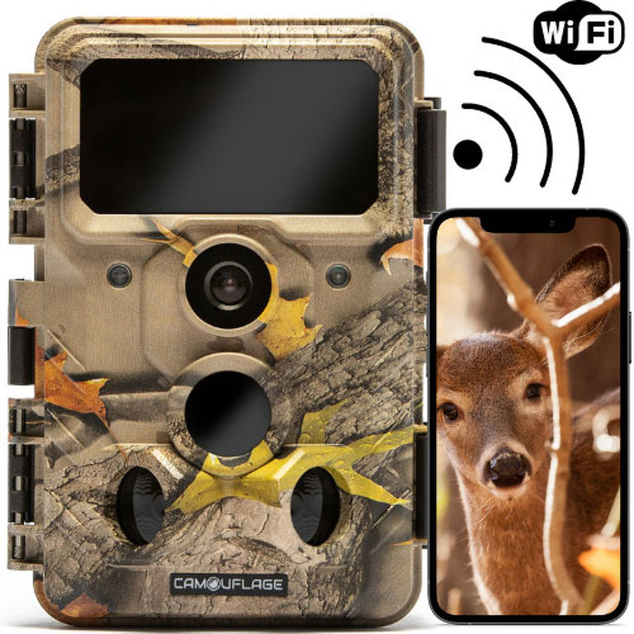 EZ60 Camouflage Trail Camera Wi-Fi - Sends to Smartphone 