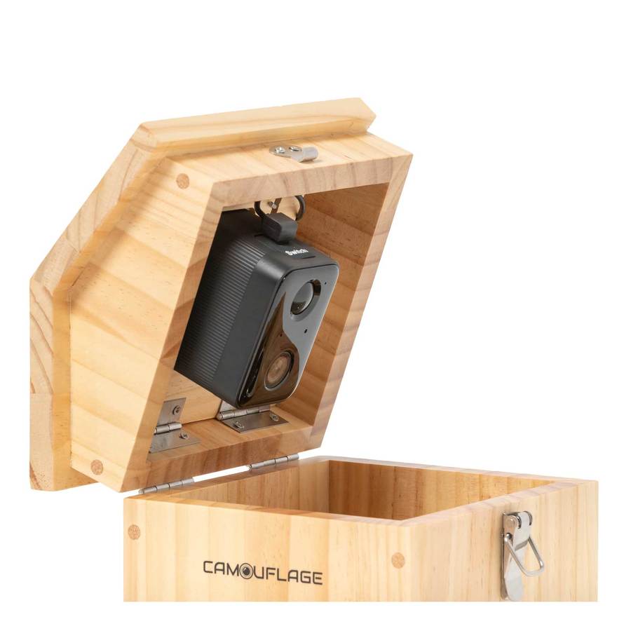 EZ-NestEye smart birdhouse with AI-powered species detection 