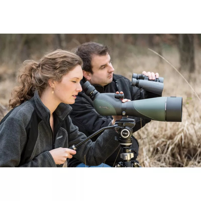 Luneta de observação BRESSER Pirsch 25-75x100 Geração II com Focagem DeLuxe 10:1 