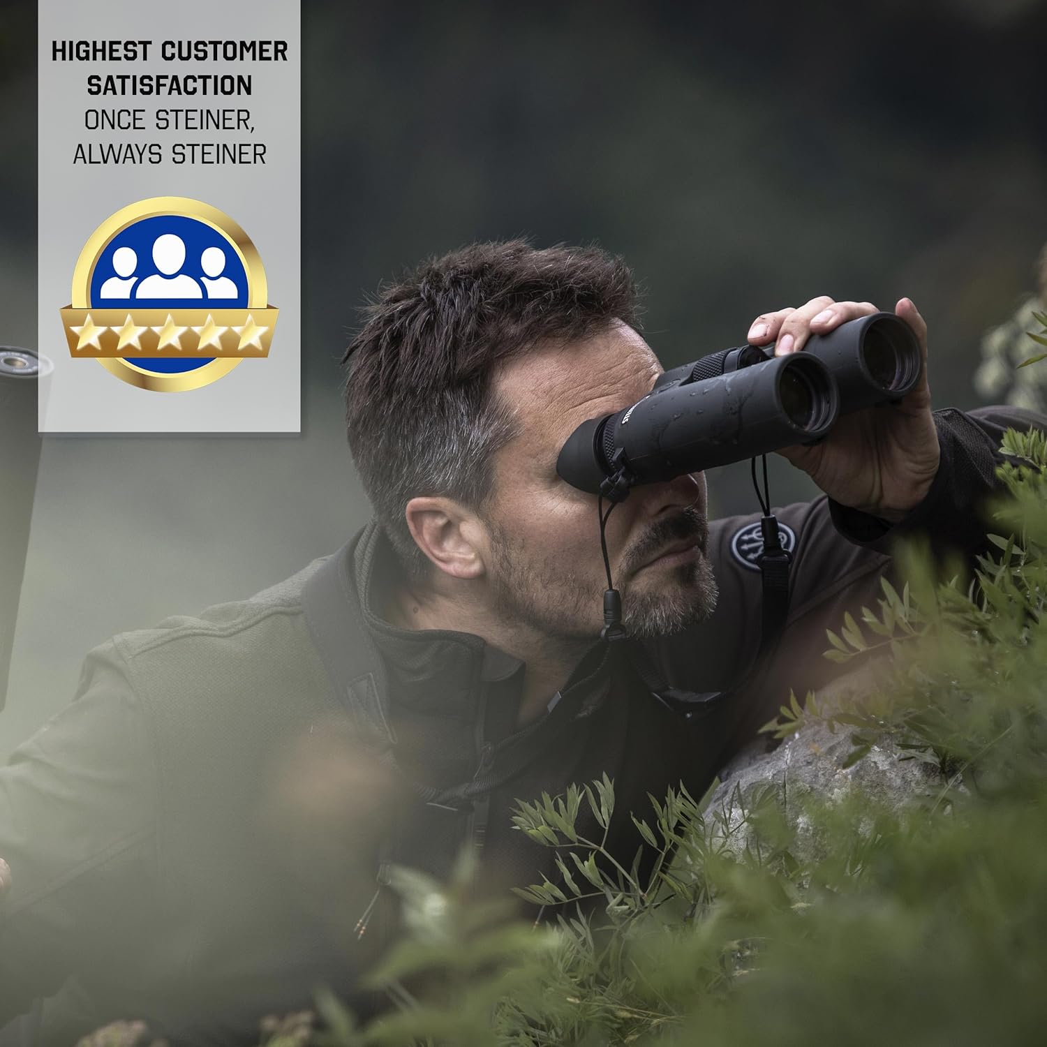 Steiner eRanger LRF 10x42 binoculars with integrated rangefinder 
