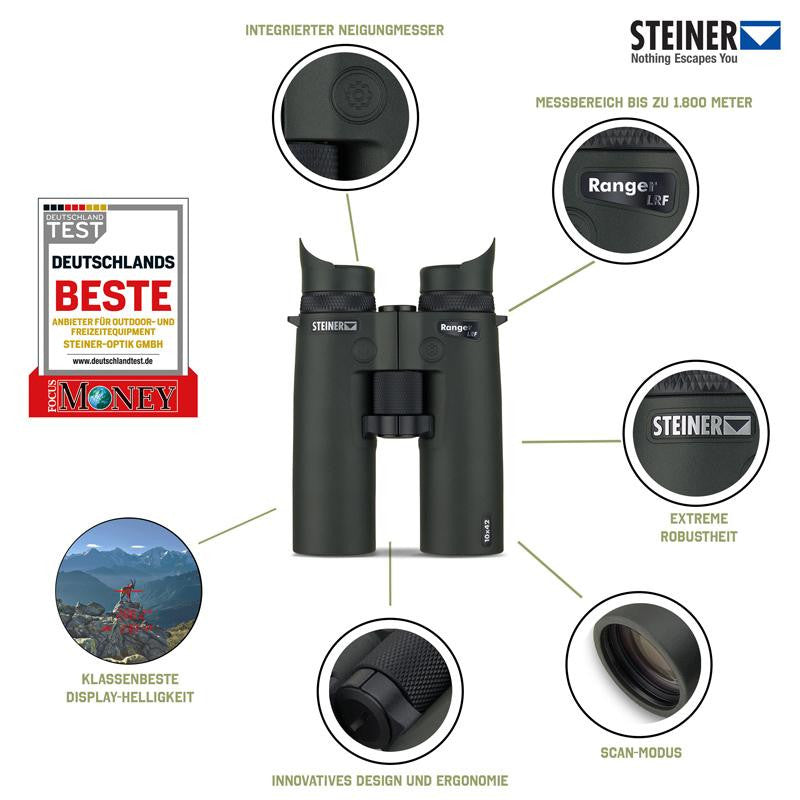 Steiner Ranger LRF 10X42 binoculars
