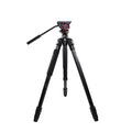 Trípode kite optics ardea CF con rótula Manfrotto MVH500AH 
