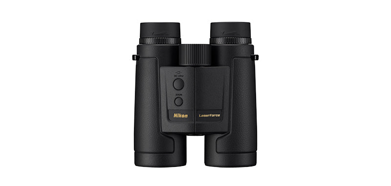 Nikon binoculars with Laser Force 10x42 rangefinder 