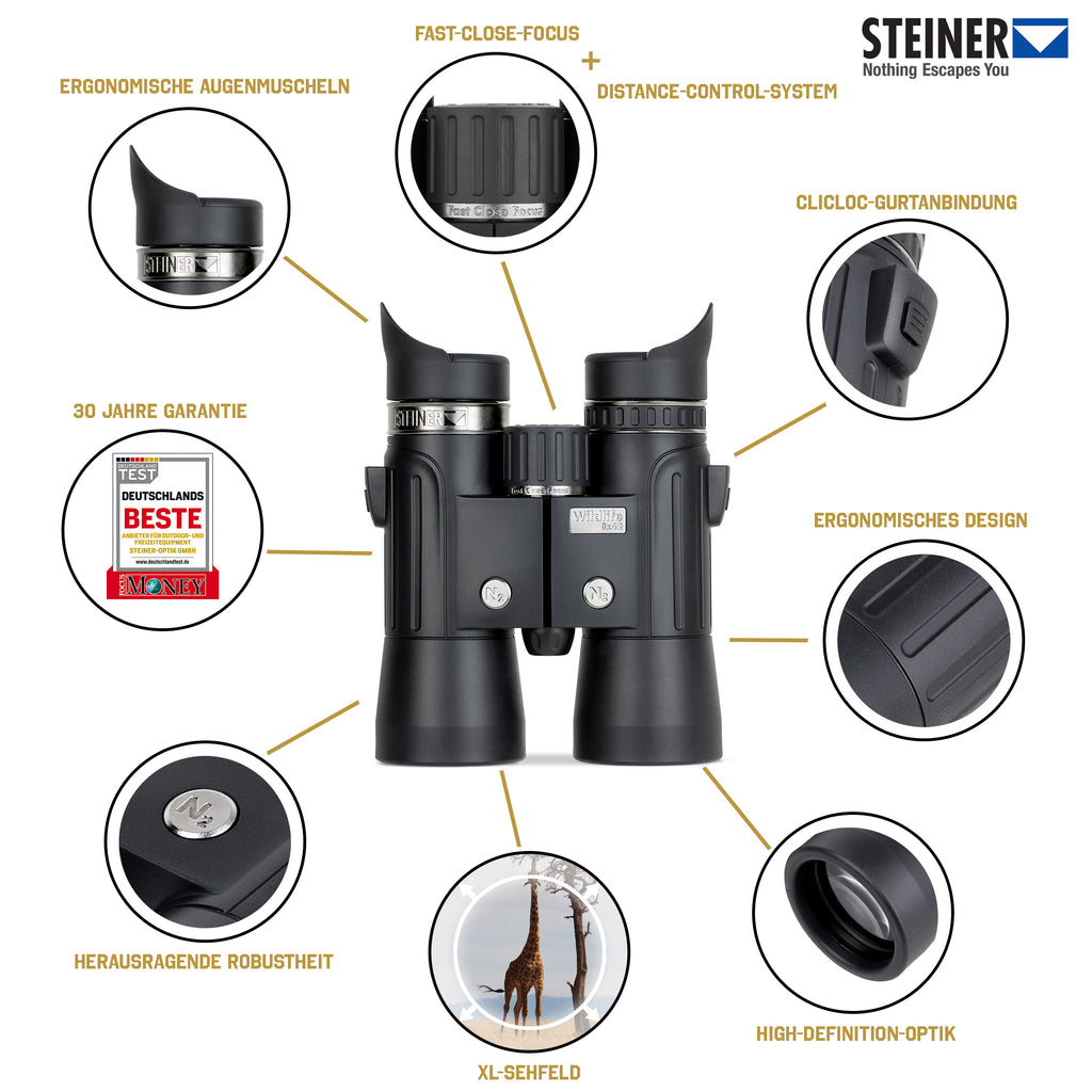 prismáticos Steiner Wildlife 8X42 
