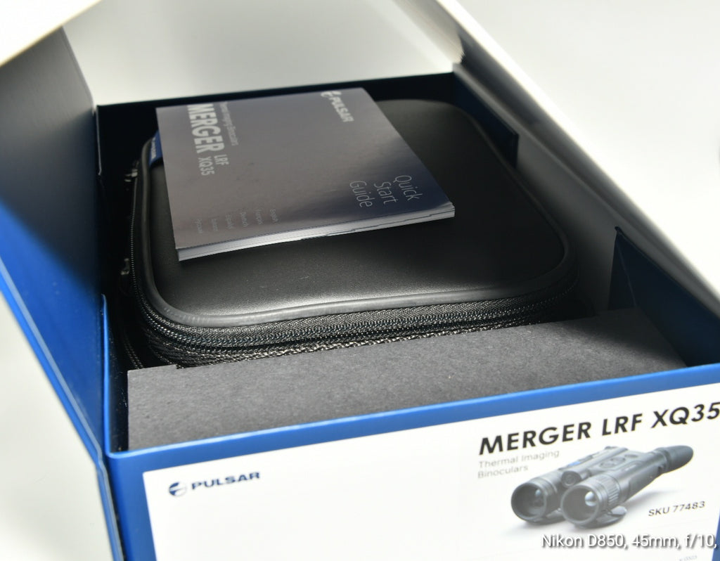 Pulsar thermal imaging binoculars MERGER LRF XQ35 