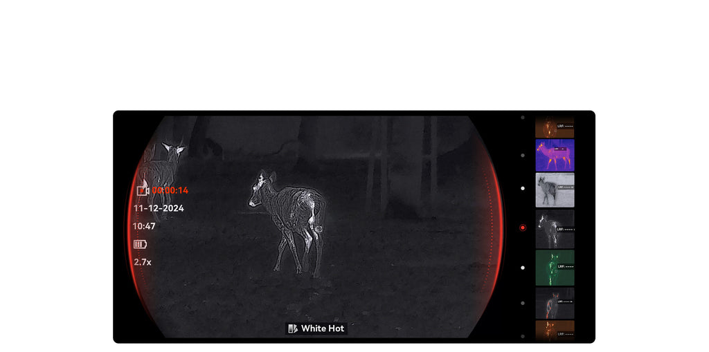 Hikmicro Falcon 2 FQ35 2.0 Termisk Monokular 