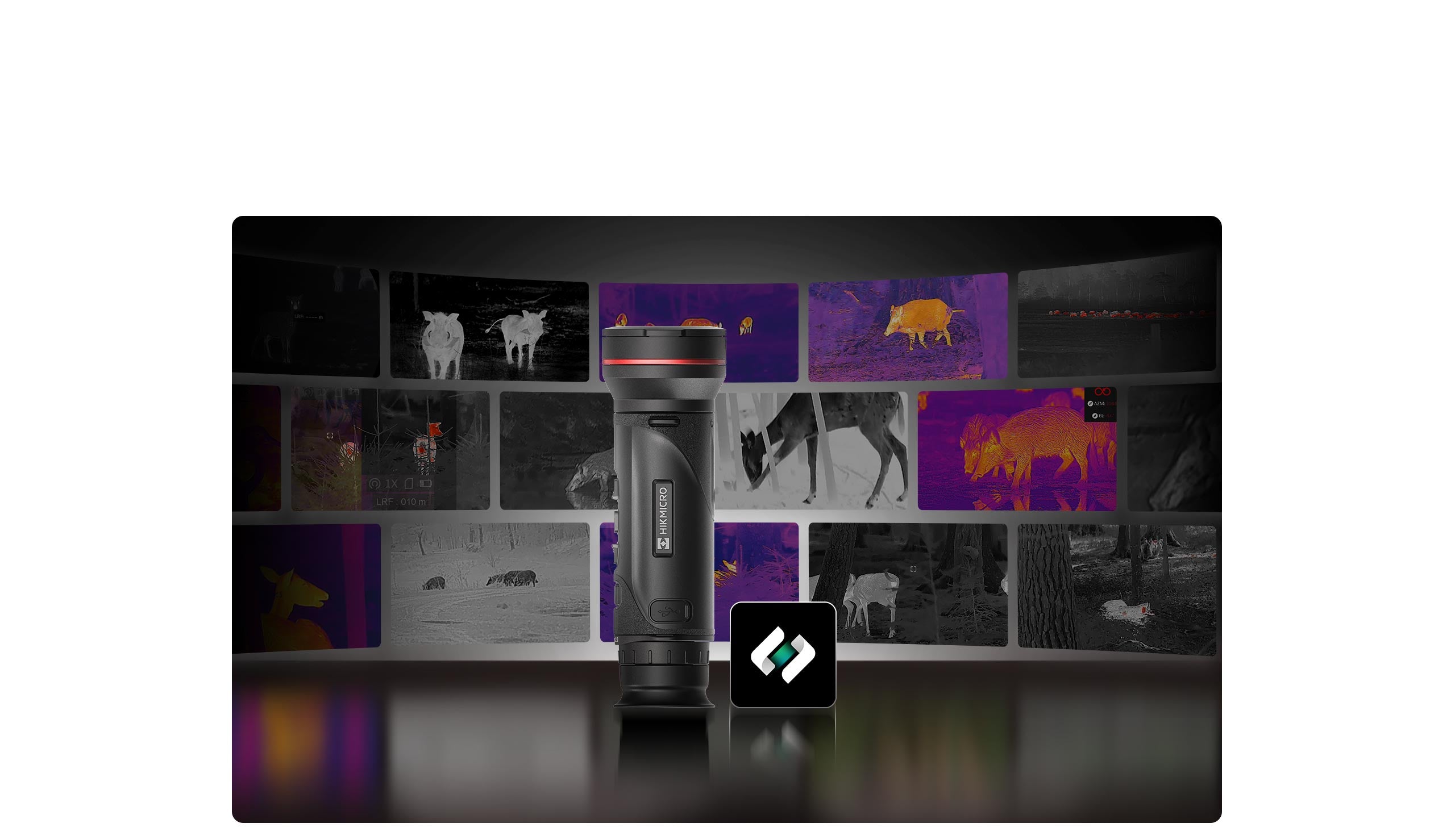 Hikmicro Falcon 2 FQ35 2.0 Termisk Monokular 