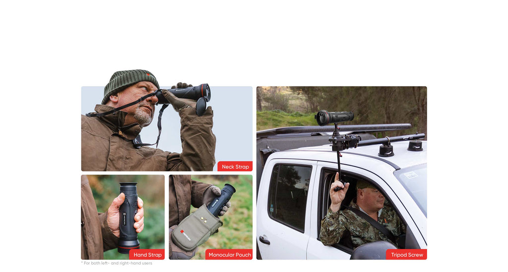 Thermal Monocular Hikmicro Falcon 2 FQ50LV 2.0 with Rangefinder 