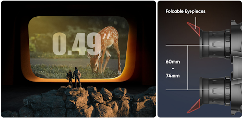 Habrok PRO HQ50LN Thermal Imaging Binoculars HIKMICRO 