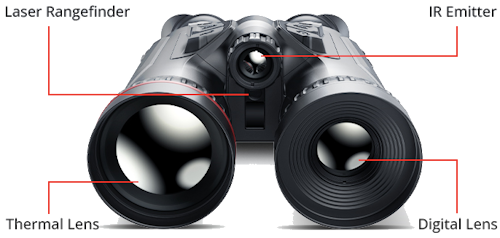 Habrok PRO HQ50LN Thermal Imaging Binoculars HIKMICRO 