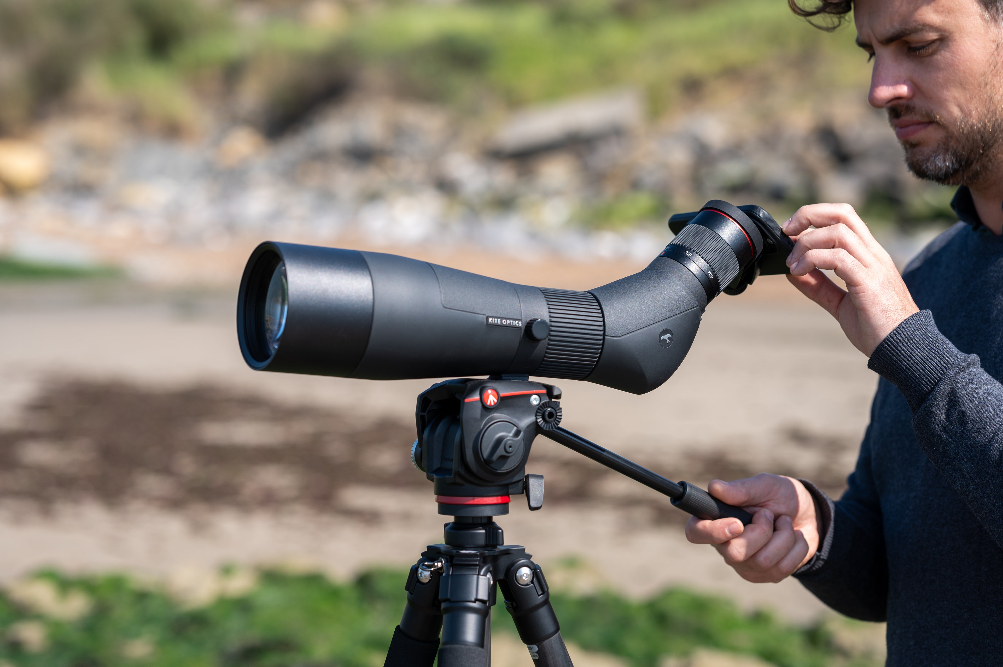 Luneta Kite Optics KSP85 HD 30-60x WA 