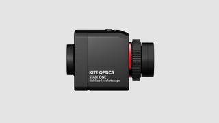 Ultra-compact stabilized monocular Kite Optics kite stabiONE 
