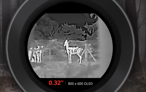 Monocular de visão térmica Hikmicro Lynx S LE 15S 