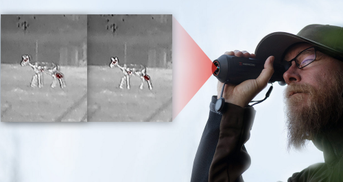 Monocular de visão térmica Hikmicro Lynx S LE 15S 