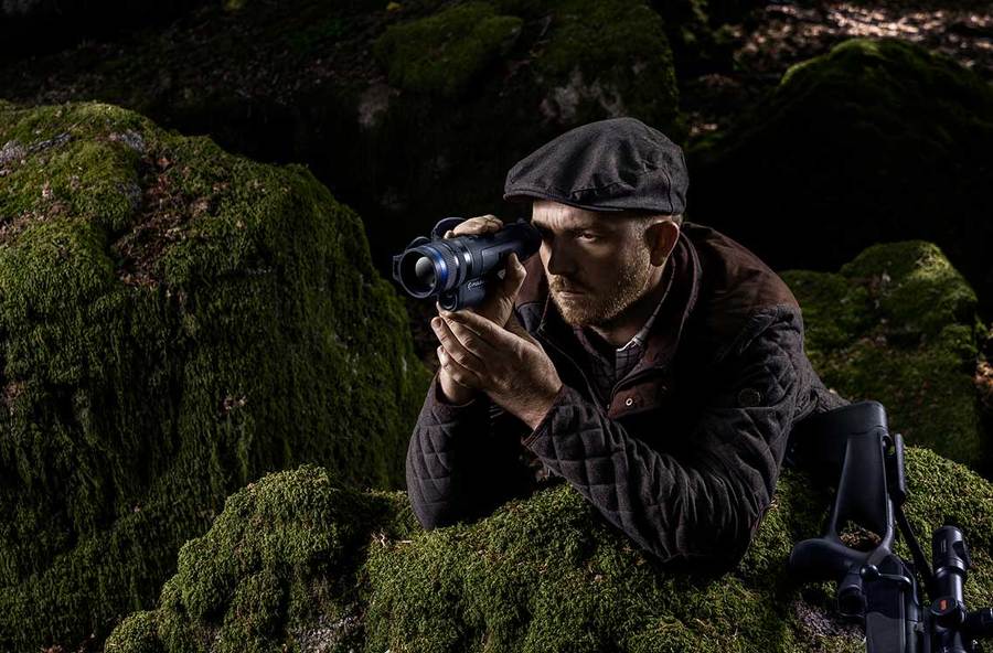 PULSAR TELOS LRF XL50 thermal imaging monocular with integrated rangefinder 