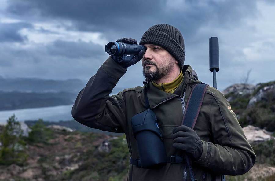 PULSAR TELOS LRF XL50 thermal imaging monocular with integrated rangefinder 