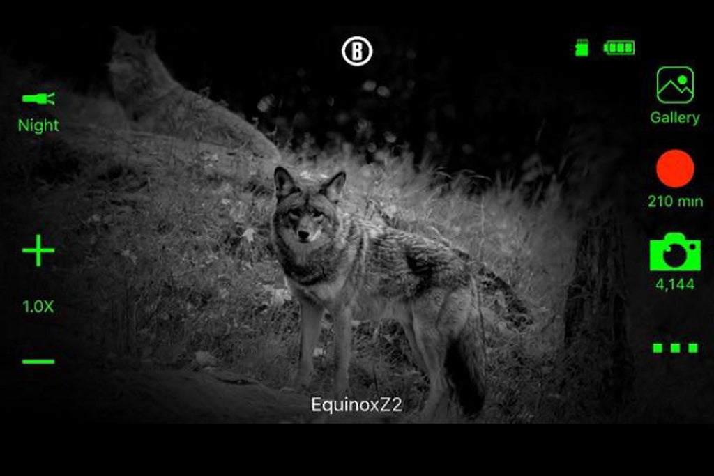 Monocular Bushnell de visão noturna Equinox Z2 6X50 MM wifi 