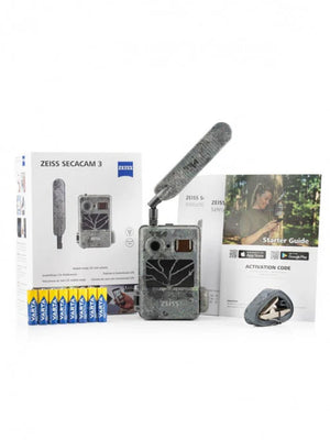 Vildtkamera ZEISS Secacam 3-pak solpanel 