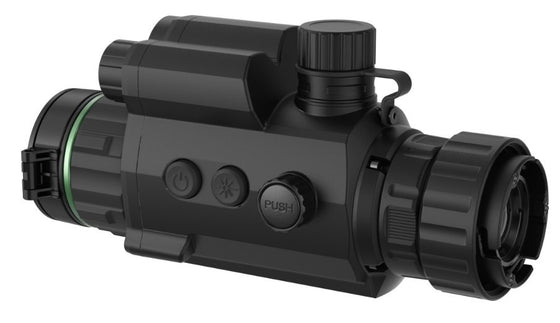 Clip-on HIKMICRO med lysforstærkning Cheetah med laserafstandsmåler CL 32 