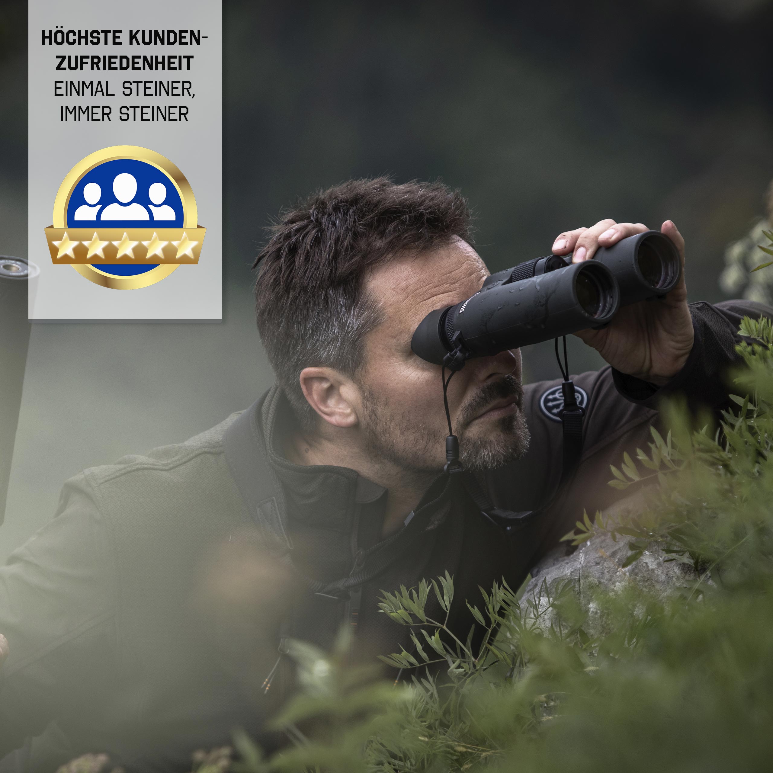 Steiner eRanger LRF 10x42 binoculars with integrated rangefinder 