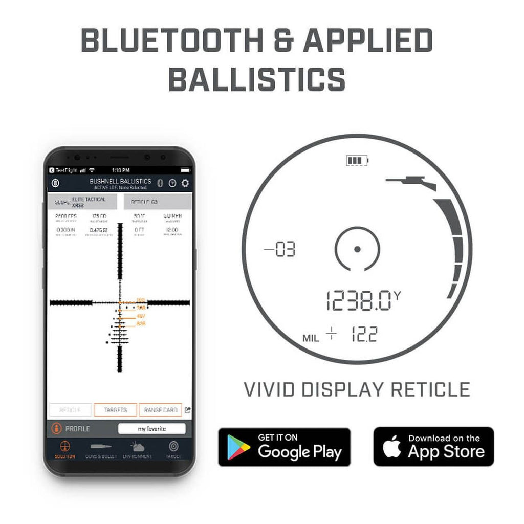 Télémètre Bushnell Bluetooth NITRO 1800 - 6X24 - GRIS