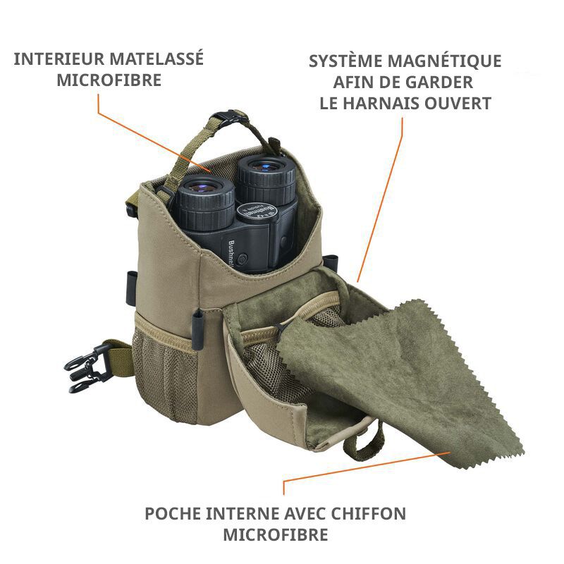 Bushnell harness with front pouch 