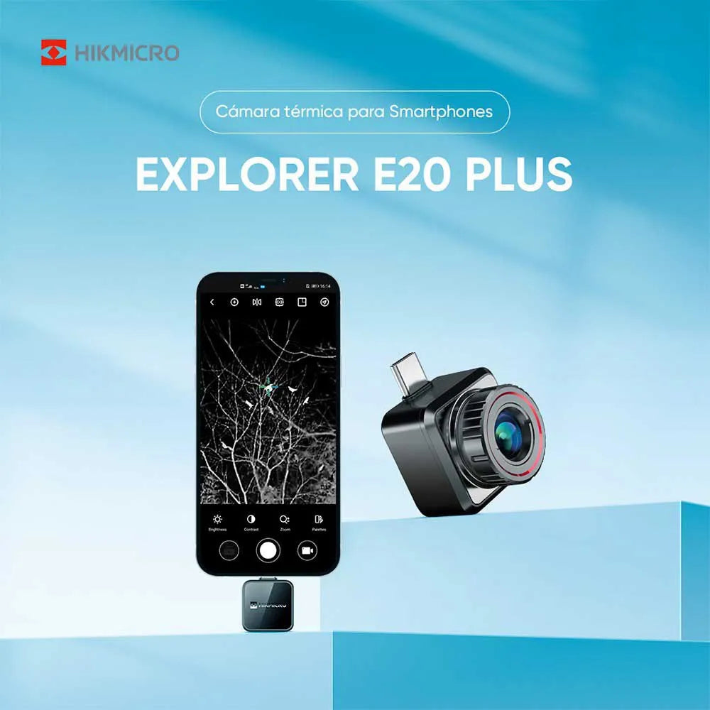 Hikmicro Explorer E20 Plus thermal camera for smartphone 
