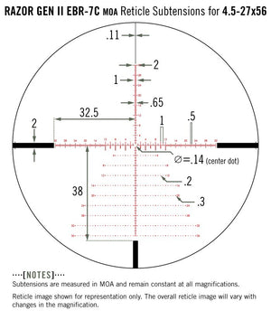 Vortex Optics Razor 4.5-27x56 Gen II Riflescope 