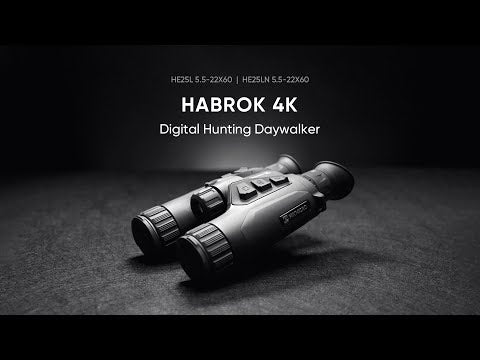 HikMicro HABROK 4K HE25 LN Thermal and Night Vision Binoculars 