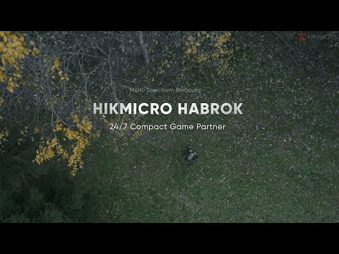 Hikmicro HABROK HH35LN optical and thermal binoculars with integrated rangefinder 