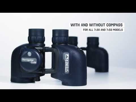 prismáticos Steiner Marine Navigator Pro 7X30 con brújula 