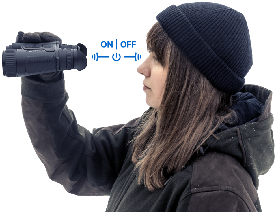 Pulsar thermal imaging binoculars MERGER LRF XQ35 