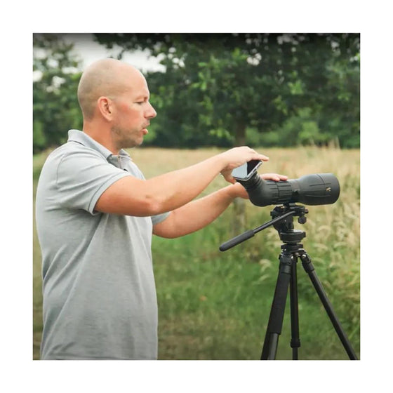 Smartphone-adapter til digiscoping 