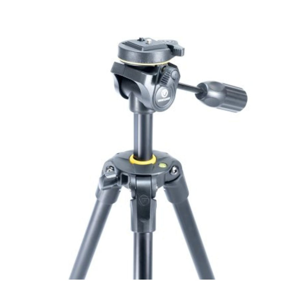 Trépied aluminium vesta 233ap avec rotule panoramique ph-23 spécial longue-vue