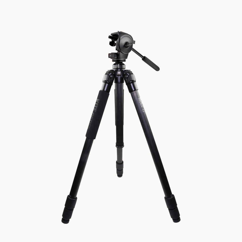 Lunetas terrestres Kite Optics KSP 80 HD 25-50X80 + Tripé Ardea CF com cabeça Manfrotto 128 RC 