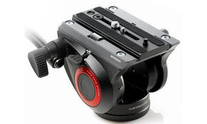 Trípode kite optics ardea CF con rótula Manfrotto MVH500AH 