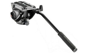 Trípode kite optics ardea CF con rótula Manfrotto MVH500AH 