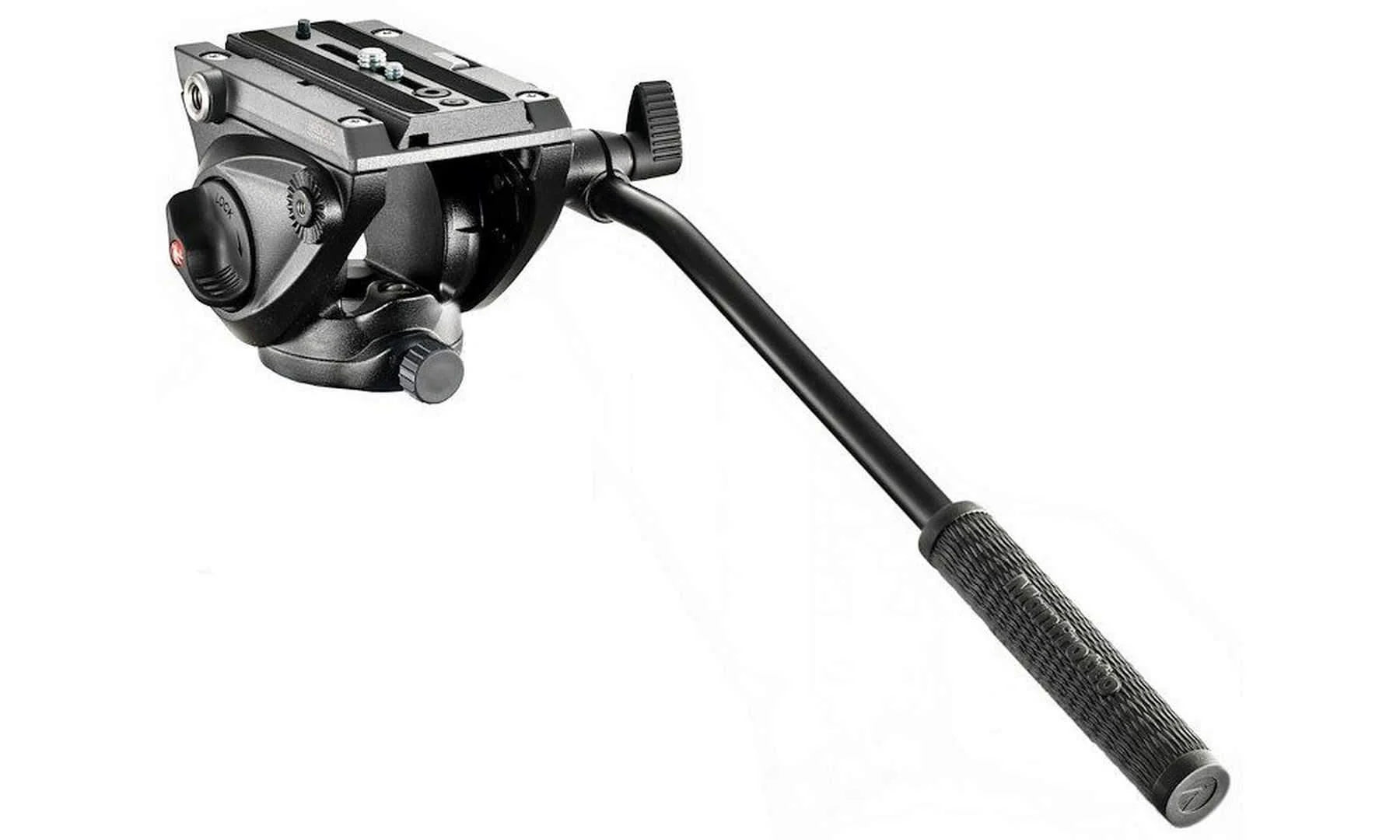 Trípode kite optics ardea CF con rótula Manfrotto MVH500AH 