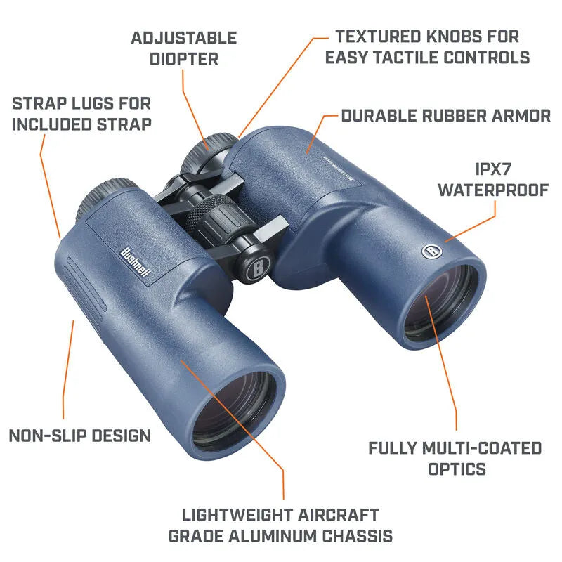 Bushnell H2O 2.0 Porro 7x50 Binoculars 