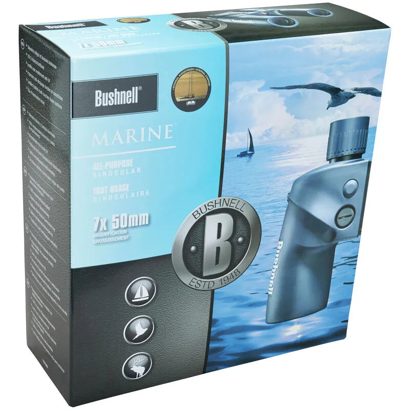 Bushnell Marine 7x50 Binoculars With Compass + Reticle 